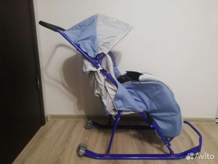 Детские санки коляска