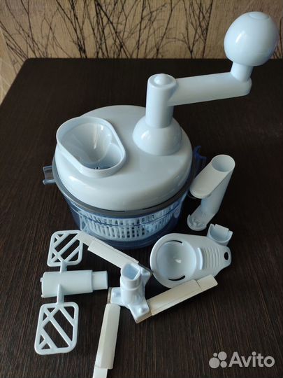 Механический кухонный мини-комбайн (измельчитель)