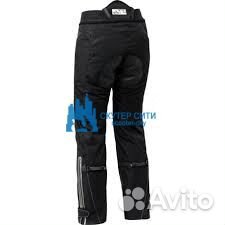 Мотобрюки текстиль halvarssons Differ черные 54 (п