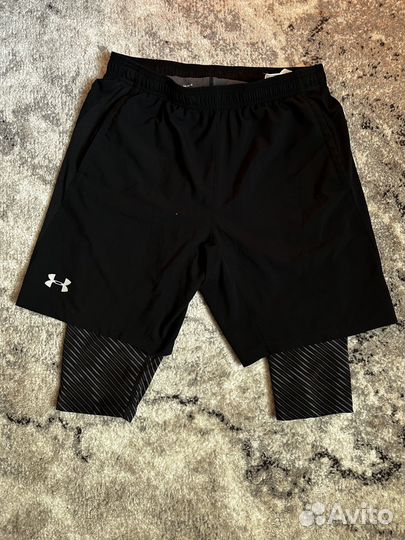 Шорты under armour с тайтсами оригинал