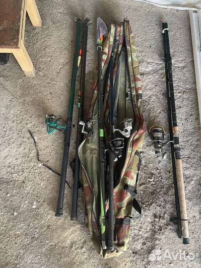 Рыболовные снасти бу