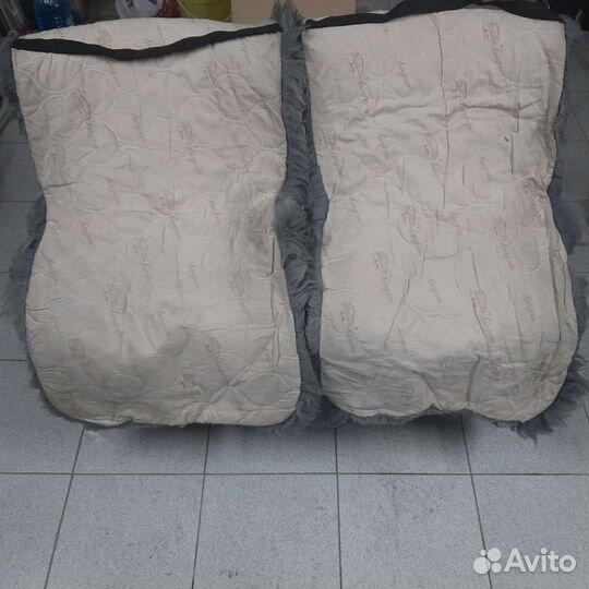 Меховые накидки 2 штуки