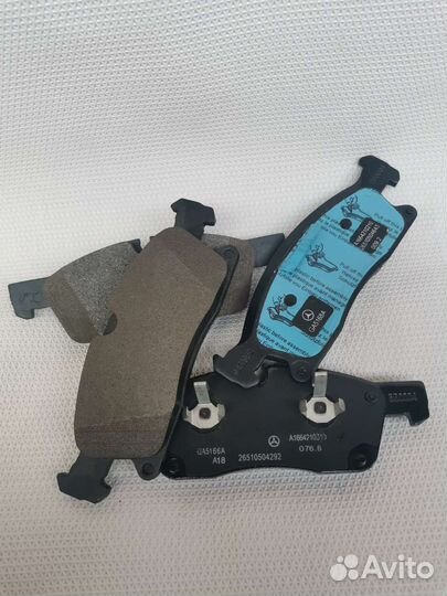 Тормозные колодки на mercedes W166