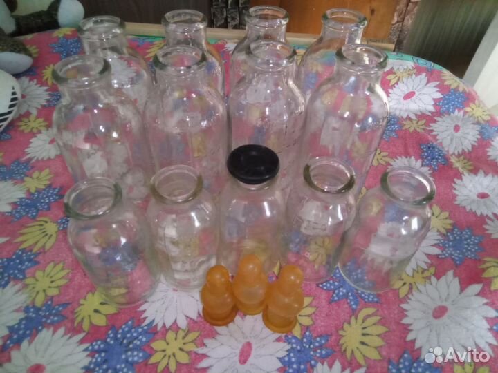 Стеклянные бутылки для кормления