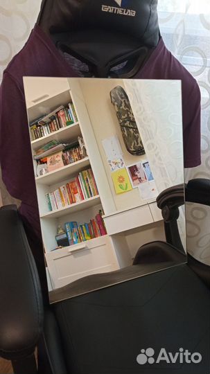 Зеркало 40 х 50 см (с крепежом)