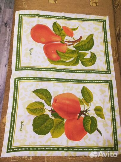 Отрезы тканей + вафельные полотенца