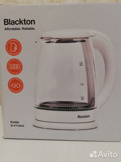 Чайник электрический стеклянный новый