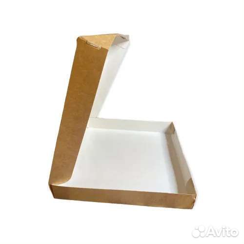 Крафт - коробка с окном 260*260*40