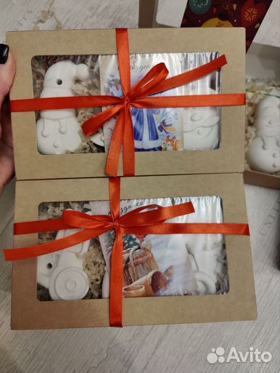 Подарочный набор гипсовых фигурок