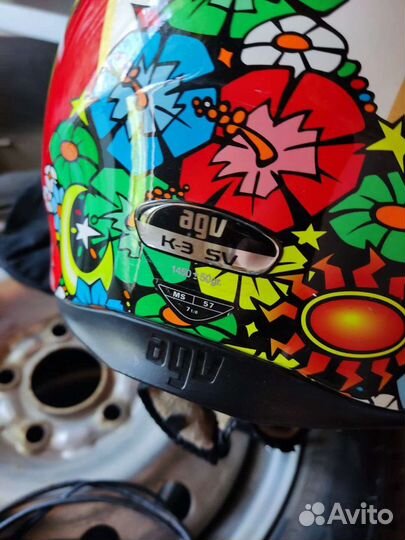 Шлем agv k3 sv размер ms