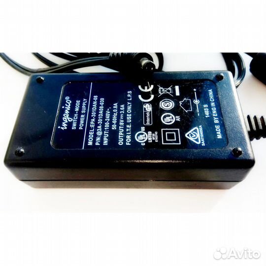 Блок питания Ingenico EPA-301DAN-08, 8V 3,6A