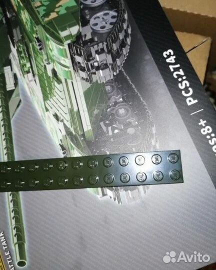 Конструктор танк 99 A2743 деталей qman