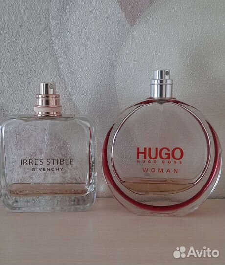 Остатки парфюмерии во флаконах