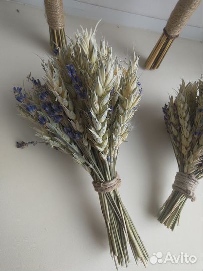 Букетики сухоцветы
