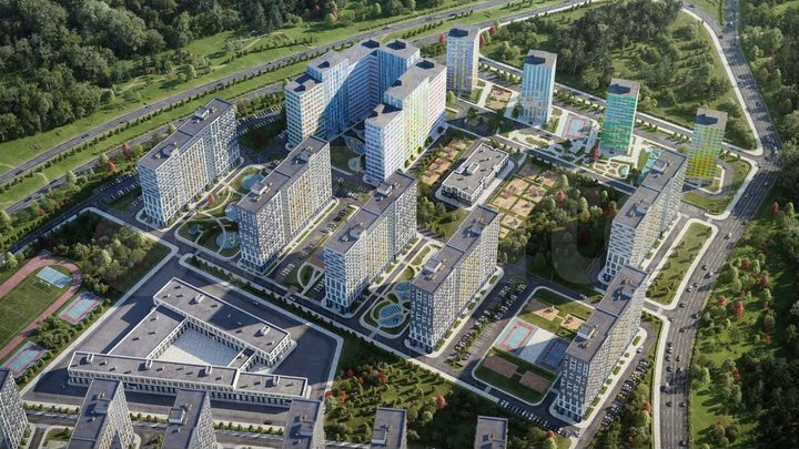 1-к. квартира, 38,1 м², 17/17 эт.