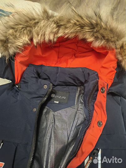 Пуховик для мальчика 116рост