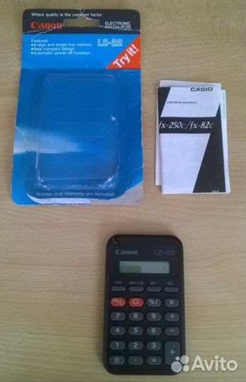 Калькулятор Canon LC-22 Винтаж