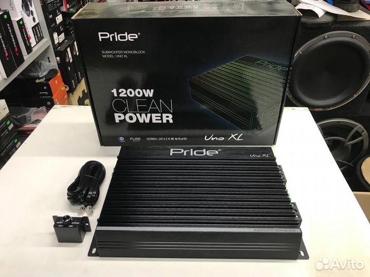 Автомобильный усилитель Pride UNO XL 1200W