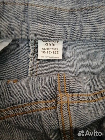 Джинсовый комбинезон