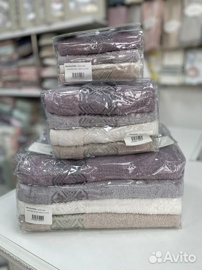 Набор махровых полотенец турция