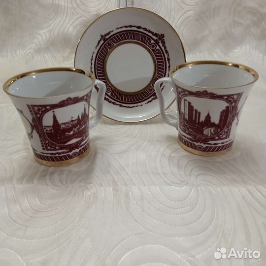 Чашка с блюдцем лфз