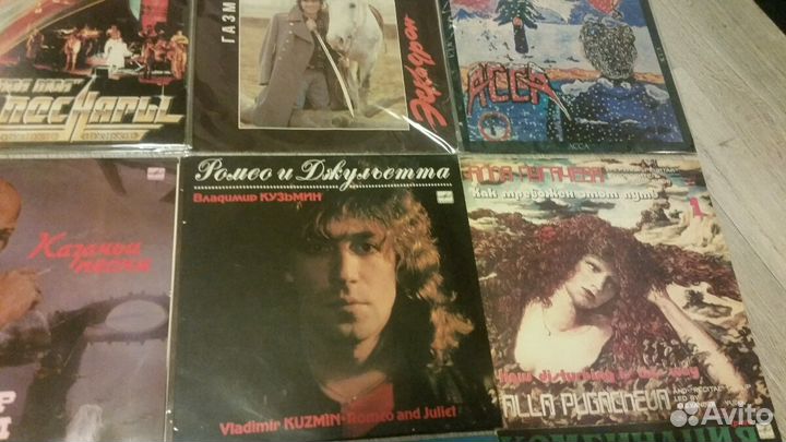 Пластинки виниловые из коллекции