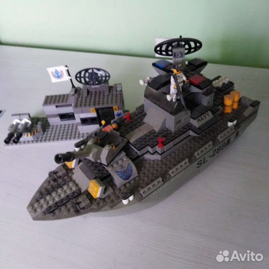 Lego корабль