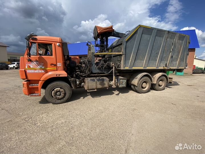 Мультилифт hiab 20т камаз 6520