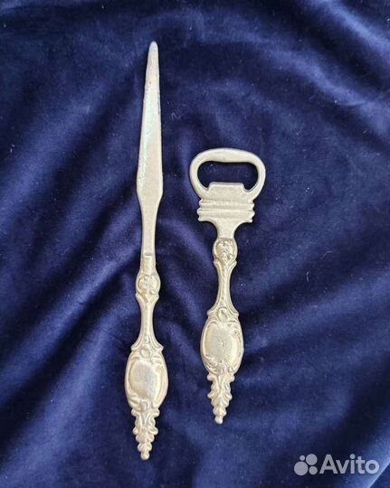 Открывалка нож для писем латунь бронза Герма