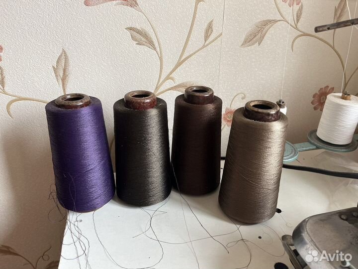 Нитки швейные бабины