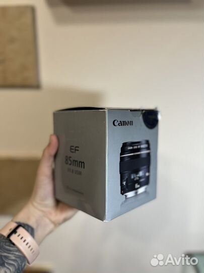 Объектив canon ef 85mm f1.8 usm