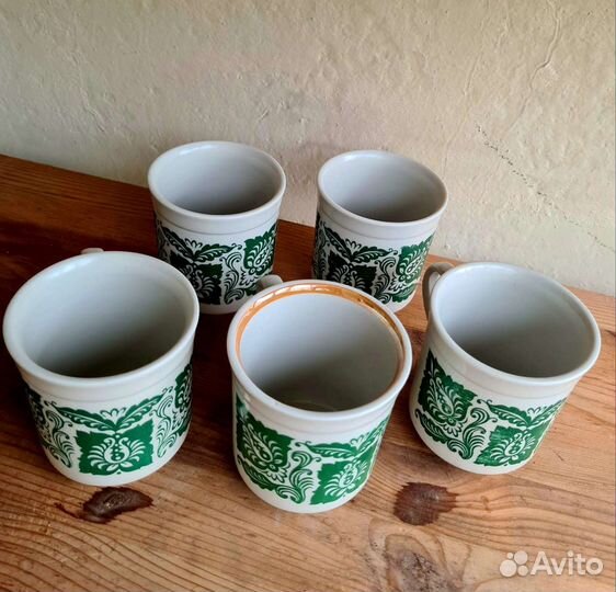 Кружка фарфор СССР, 250 мл (5шт.)