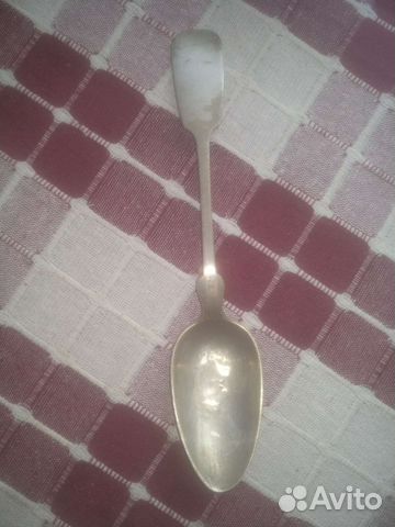 Ложка столовая серебро немецкая