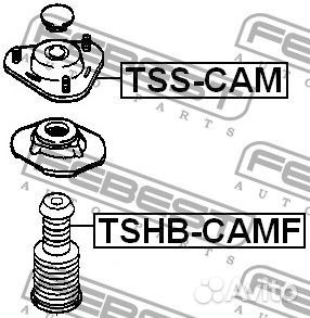 Пыльник переднего амортизатора