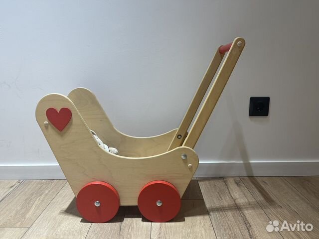 Деревянная коляска