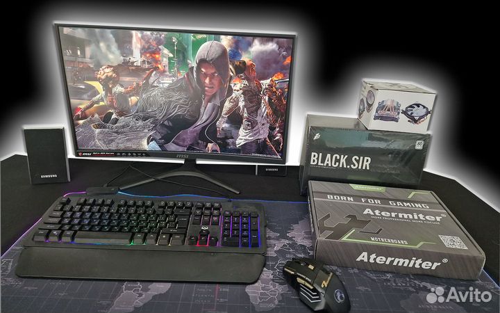 Идеальный игровой комплект для сборки монстра пк