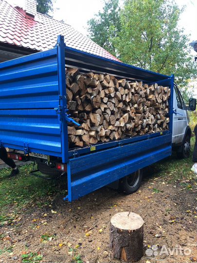 Дрова колотые с доставкой