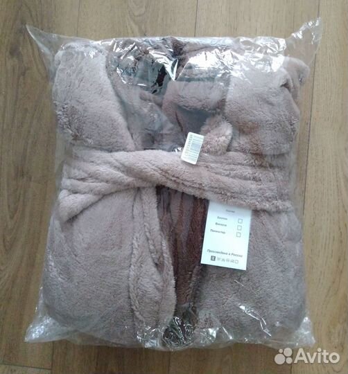 Халат тёплый мягкий длинный новый