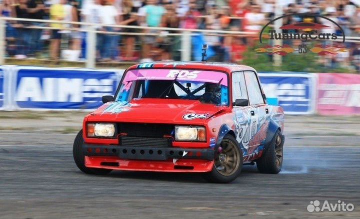 Губа(Юбка) переднего бампера Вихур Ваз 2107