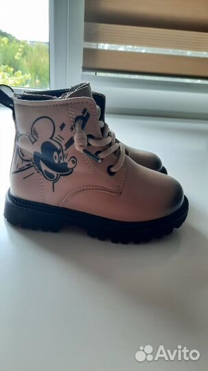 Ботинки демисезонные для девочки 23