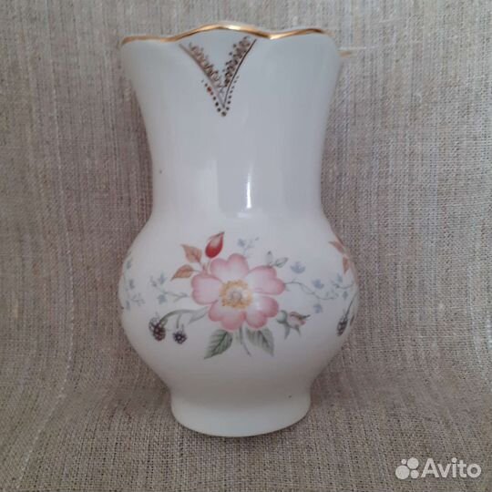 Ваза, фарфор песочное