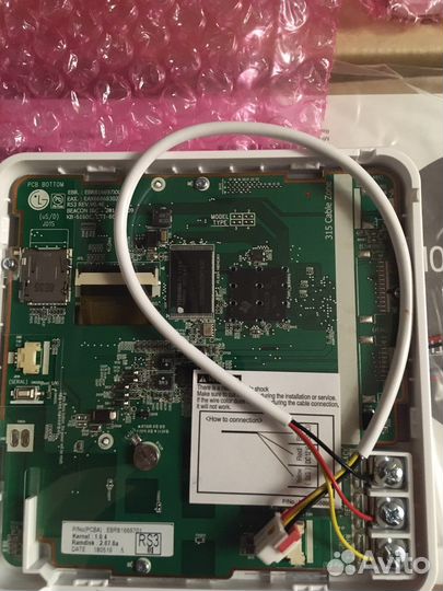 Пульт проводной для кондиционера. LG premtb 100