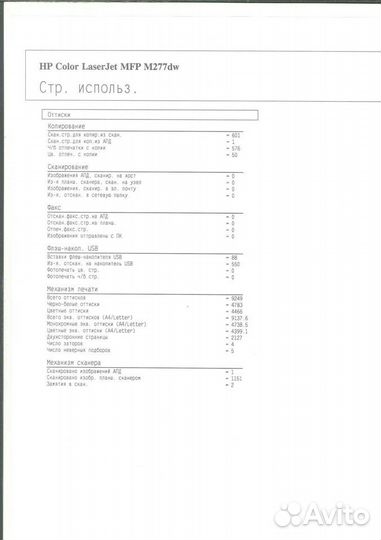Мфу лазерное HP Color LaserJet Pro MFP M277dw