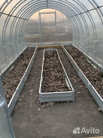 Грядки для теплицы