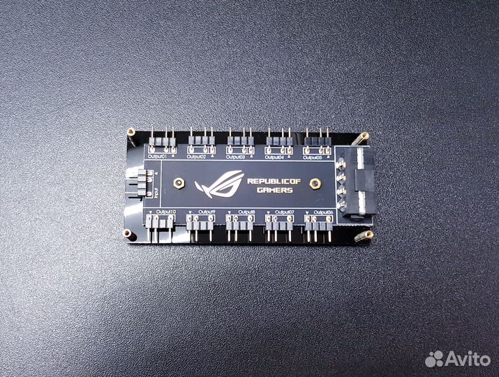 Адаптер разветвитель 5V 3pin RGB (molex) 11pcs