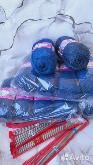 Пряжа для вязания Alize Superwash и спицы