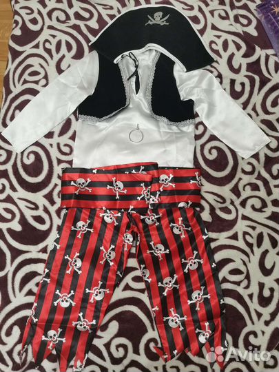 Карнавальный костюм пирата для мальчика