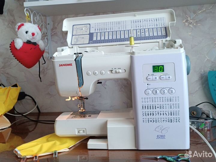 Швейная машина Janome QC6062