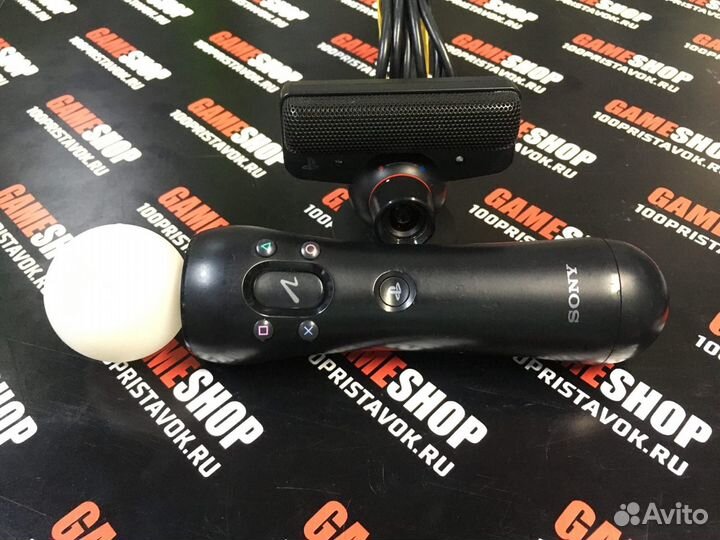 PS Move + Камера б/у