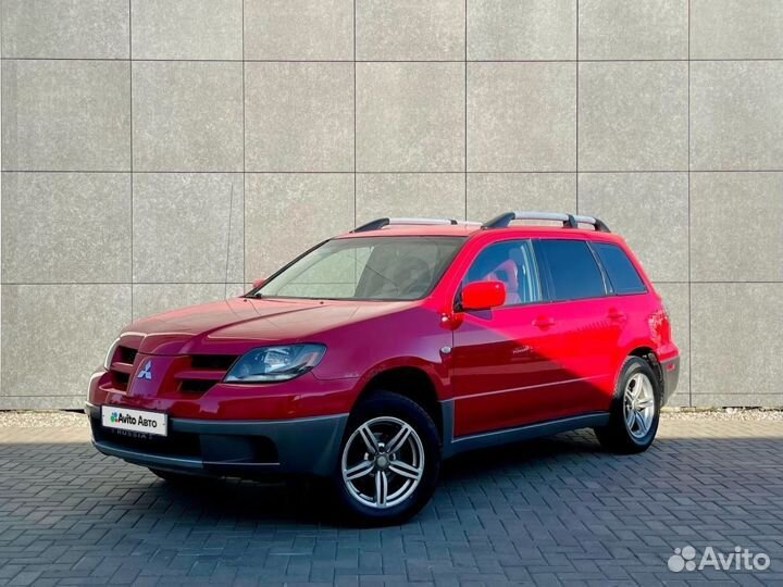 Mitsubishi Outlander 2.4 AT, 2003, 301 200 км